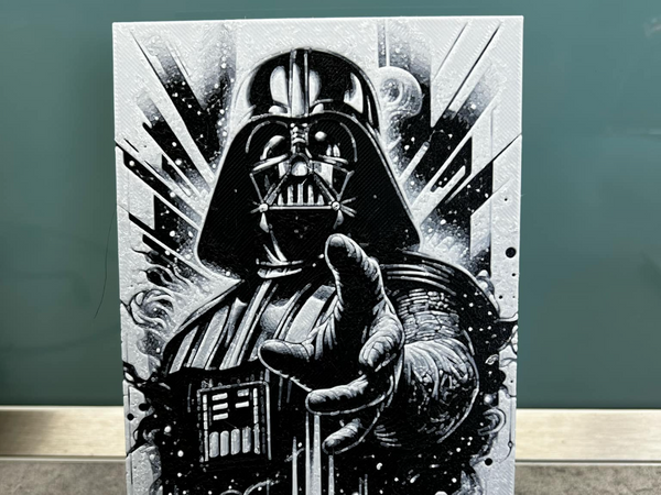 Figurină Darth Vader imprimată 3D - Obiect de colecție detaliat din PLA