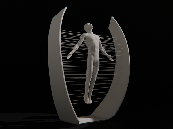 Transcend - Unique 3D Printed PLA Art Piece