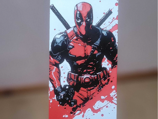 Deadpool 3D Printed Figurine - Durable PLA Construction