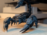 Scorpion robot elaborat - Printat 3D din PLA