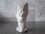 Angel Contemplation - Beautiful PLA 3D Printed Art Piece