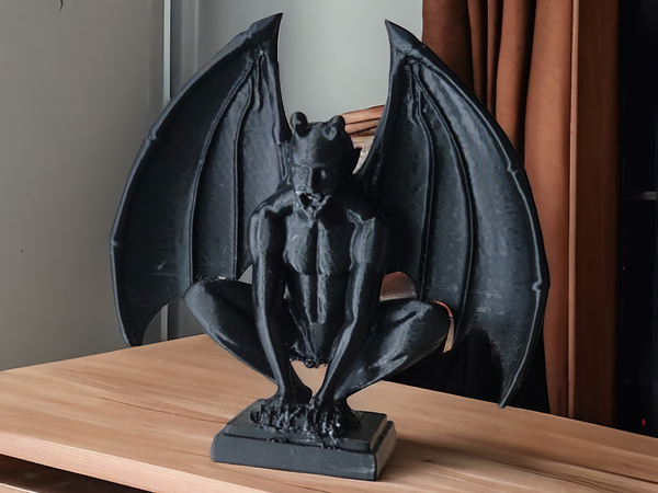 Gargoyle 'Guardian of the Shadows' - 3D Printed PLA Sculpture