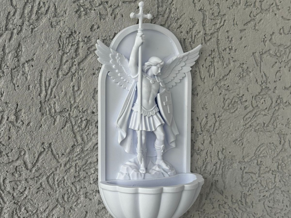 PLA Pia para agua benta - São Miguel Arcanjo