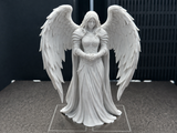 Înger Păzitor - Statuetă imprimată 3D din PLA, cu Aripi Impunătoare