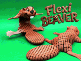 Flexi Beaver - Printat 3D din PLA Durabil