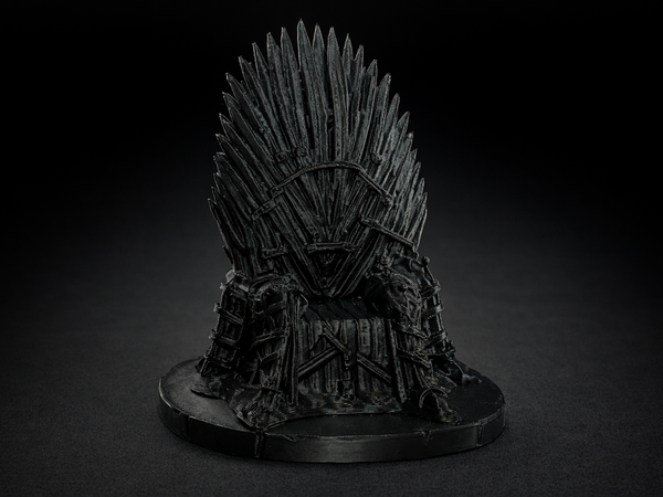 PLA Iron Throne - 3D Printed Game of Thrones Replica