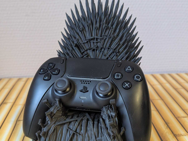 Game of Thrones Iron Throne PS5 Controller Holder - 3D Printed in Durable PLA