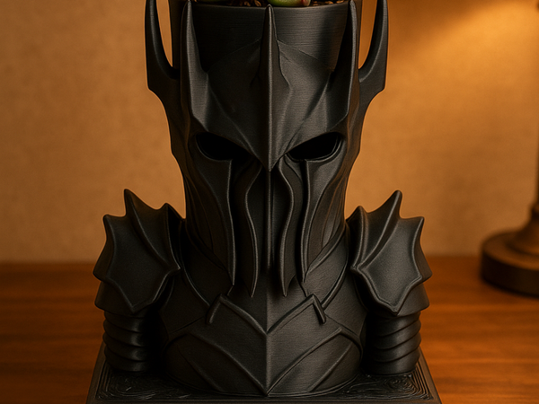 Vază Lordul Întunecat Sauron - Ornament multifuncțional PLA lucrat manual