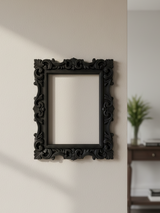 Cadru de perete dreptunghiular baroc - imprimat 3D în PLA durabil