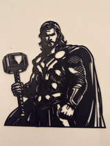 Artă de perete Thor Marvel imprimată 3D - PLA durabil