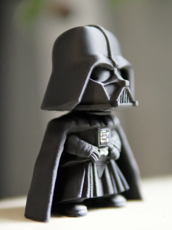 3D Printed Mini Darth Vader Figurine - PLA Made