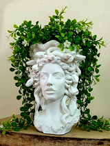 Elegant PLA Medusa Planter - Handcrafted with Precision