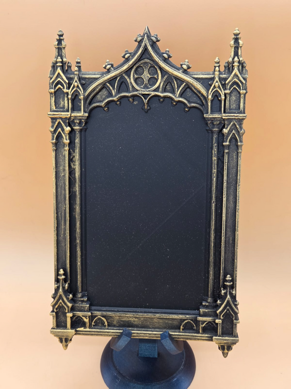 Gothic Frame - 3D Printed PLA Decorative Accent
