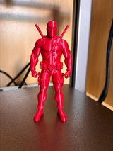 Figurină Deadpool printată 3D - Material PLA durabil