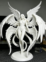 Elegant Angel - Figurină PLA personalizată printată 3D