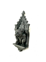 Decor Gargoyle Sconce imprimat 3D în PLA - Artă de perete unică