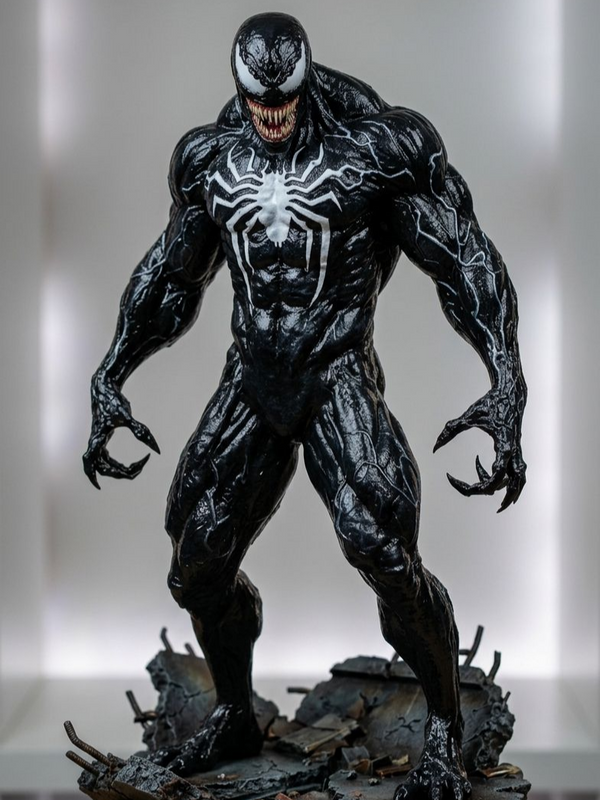 Venom 3D Printed Figurine - PLA Material