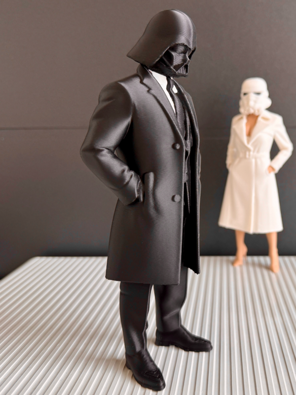 Big Boss Office Empire: Figurina Puternică a CEO-ului, Imprimată 3D din PLA