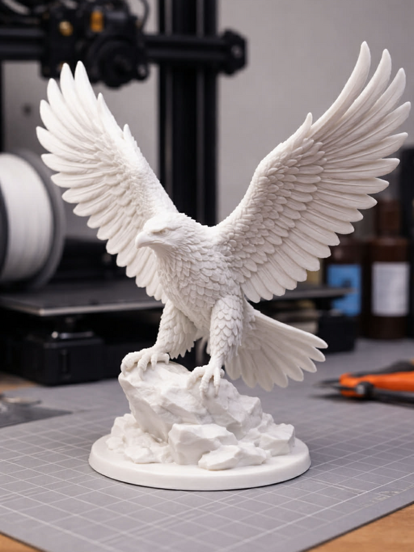Majestic Eagle Statue - Ultra Detailed PLA Masterpiece