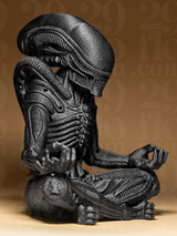 Figurină Xenomorph în Meditație - Imprimată 3D din PLA