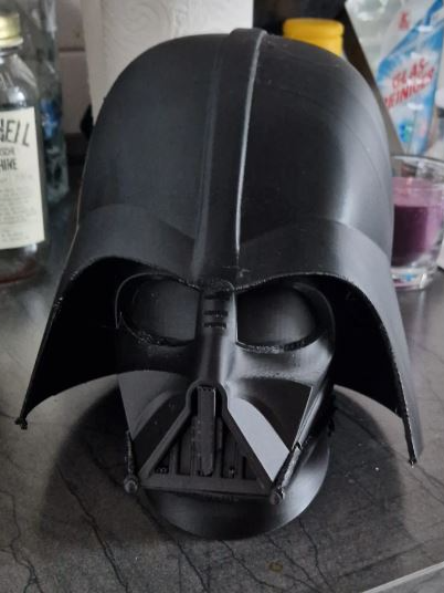 Casca Darth Vader - printată 3D din PLA durabil