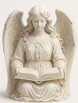 Angel of Protection - Delicate PLA Angel Figurine