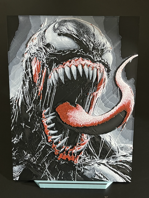 Figurină Venom Marvel personalizată - Realizată manual prin imprimare 3D PLA