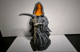 Suport de lumânări LED cu coasa morții eterice - Artă printată 3D din PLA