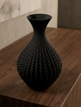 Vază cu Design Modern - Printată 3D din PLA Durabil