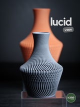 Lucid · Vază - Vază minimalistă imprimată 3D din PLA