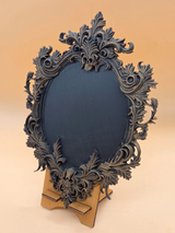 3D Printed Ornate Baroque Frame in PLA - Gothic Vintage Style