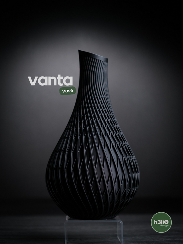 Vanta · Vase - Modern Minimalist 3D Printed PLA Decor