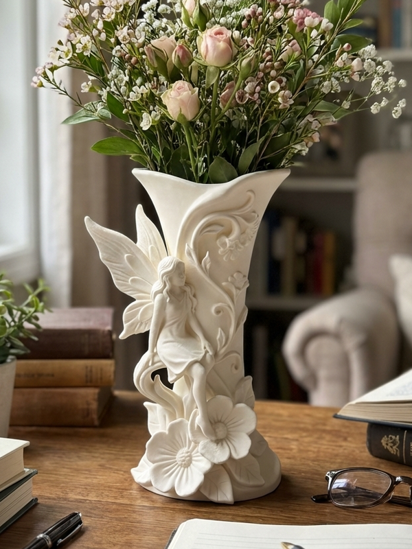 Fairy Garden Sculpture Vase