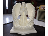 Sculptură Înger Rugător din PLA cu Aripi - Decor Elegant pentru Casă