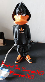 Kit Urban Daffy Duck complet negru - Figurină personalizată printată 3D din PLA