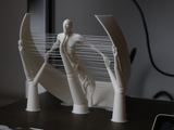 Transcend - O piesă de artă unică, printată 3D, din PLA