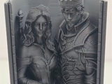 Dark King & Queen Book Nook - 3D Printed in PLA