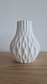 Vază printată 3D din PLA pentru flori din cărămizi v2 - Piesă decorativă unică