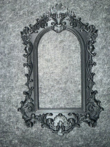 Ramă elegantă arcuită gotică ornamentată din PLA - Decor baroc de perete