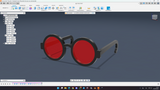 Unique PLA Round Glasses Bugs Bunny Urban - Custom 3D Printed Collectibles
