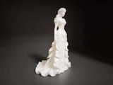 Figurină lungă elegantă în stil occidental – imprimată 3D cu PLA