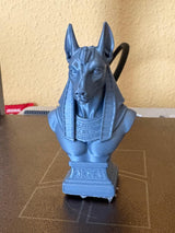Anubis Guardian of the Underworld Bust cu detalii înalte - Imprimat 3D în PLA durabil