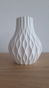 Vază printată 3D din PLA pentru flori din cărămizi v2 - Piesă decorativă unică