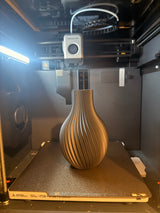 Vază decorativă imprimată 3D Modern Wave PLA - Îmbunătățește-ți spațiul