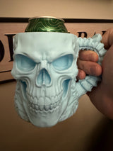 Cana Bold Skull - Suport personalizat pentru doză, imprimat 3D din PLA