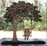 Leagăn de primăvară – Siluetă cuplu, printată 3D din PLA