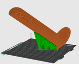 Tavă glisantă cu chipsuri Pringles imprimate 3D cu capac - PLA durabil
