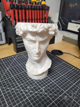 Michelangelo-Inspired David Planter - PLA Material, Handcrafted with Love