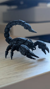 Scorpion robot elaborat - Printat 3D din PLA