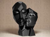Sculptură unică de chipuri din PLA - Artă personalizabilă printată 3D